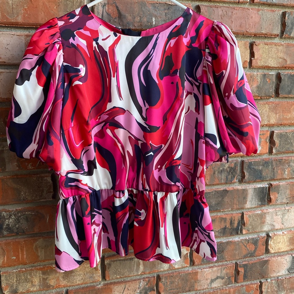 NWT CROSBY by Mollie Burch Blouse Top size M